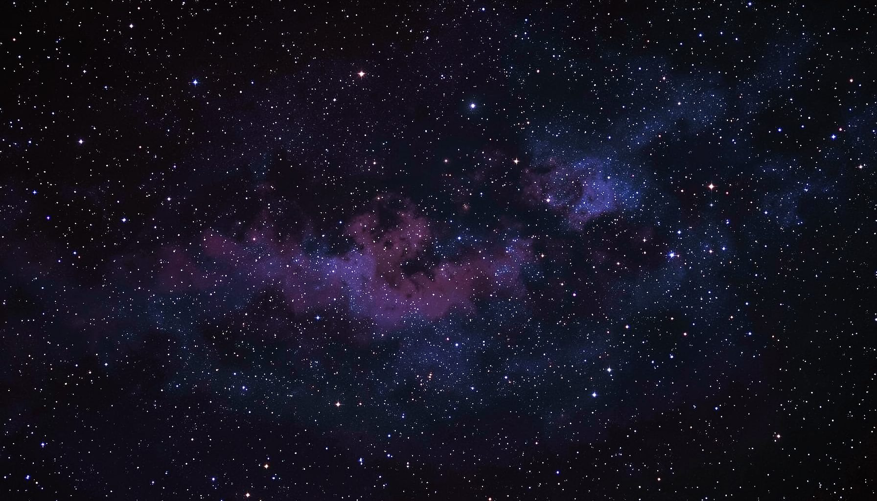 Deep space telescope imagery with stars and nebula on a dark cosmic background