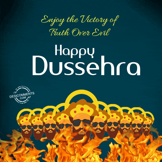 Happy Dussehra 2019 Gifs