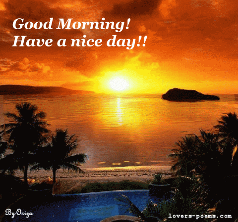 good morning gif nature images