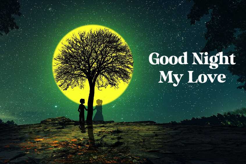 good night images romantic